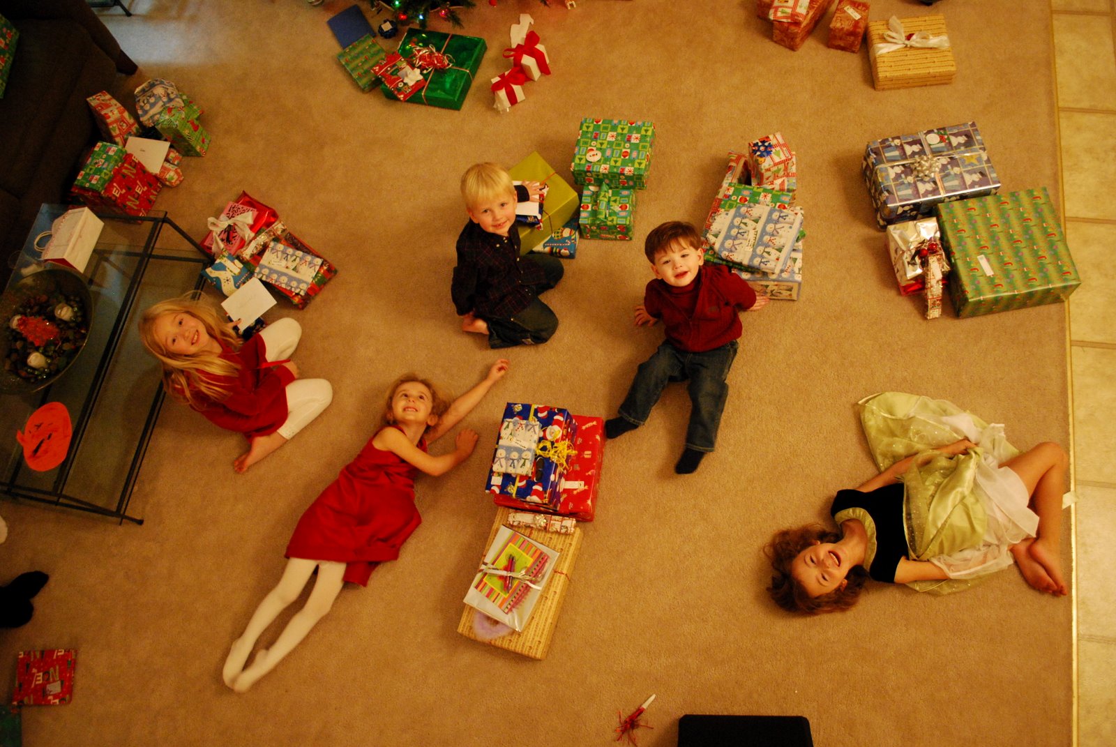 cousins and presents