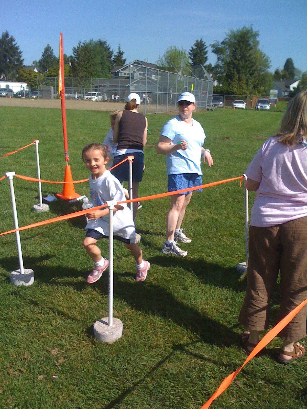 Walk-a-thon at Monti’s school