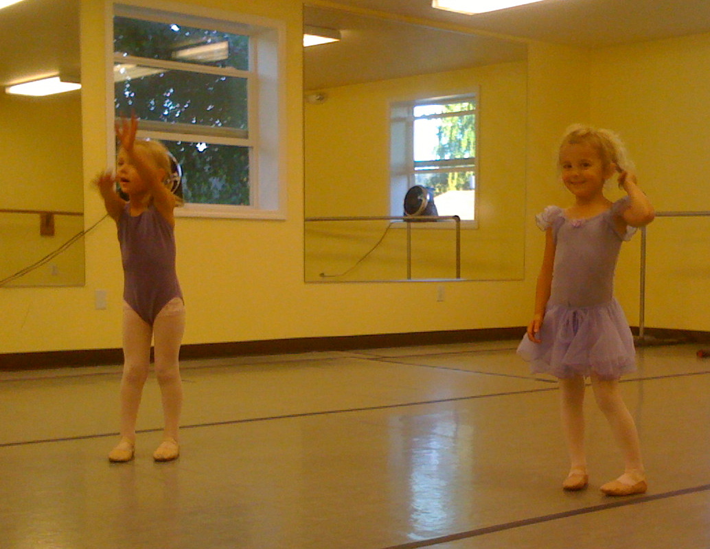 Dahlia’s ballet/tap class