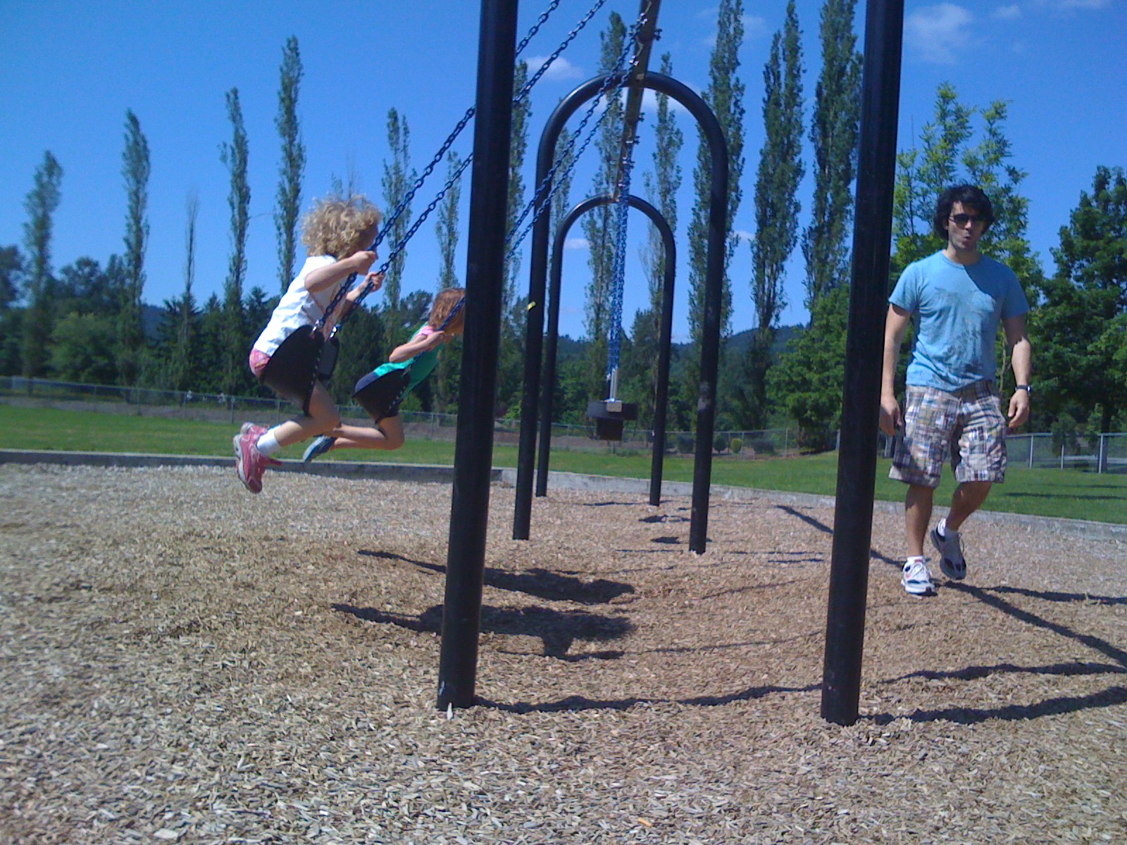 Joe playing