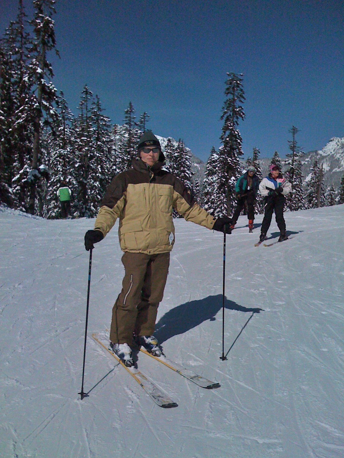 Taking my Dad skiing