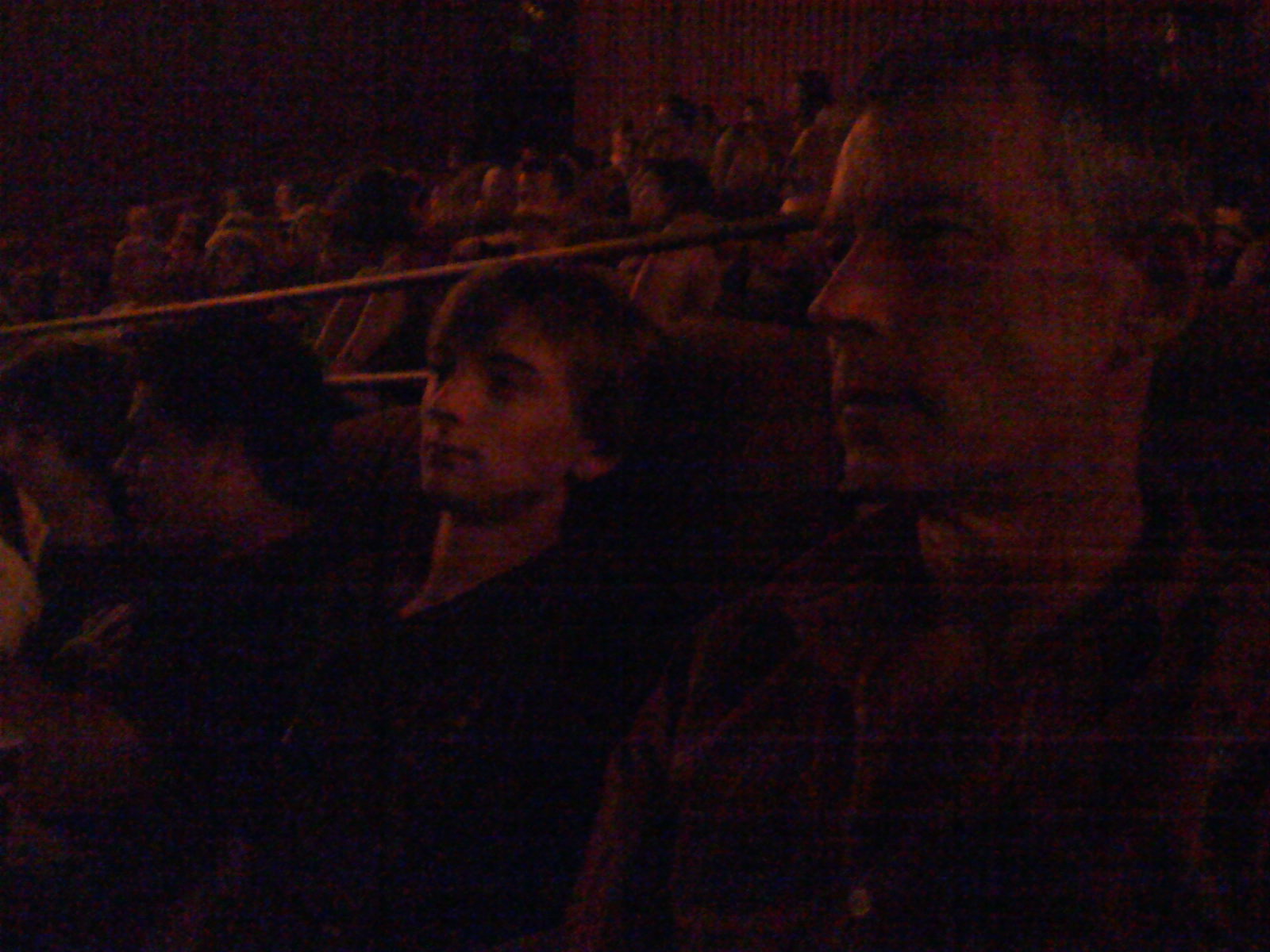 at the movies with my Dad and my nephew Gabe