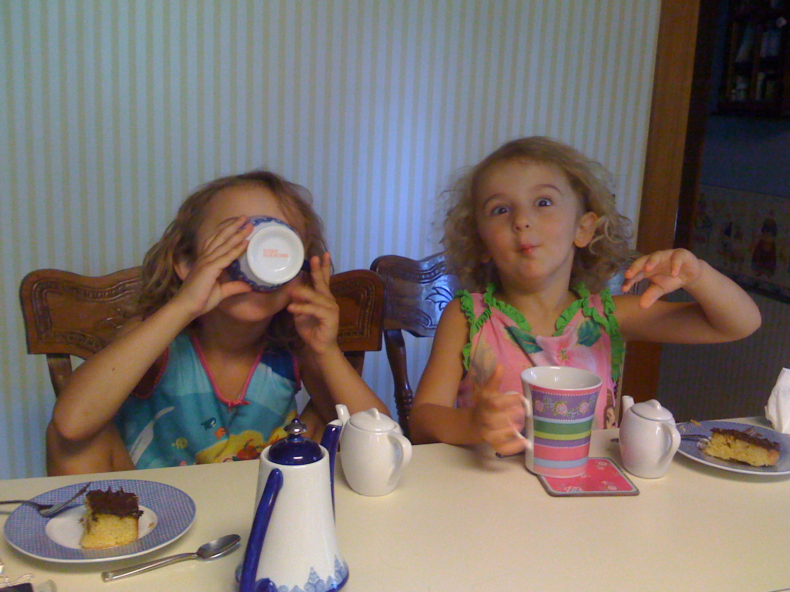 Tea and cake in the morning – Only at Grandma’s house