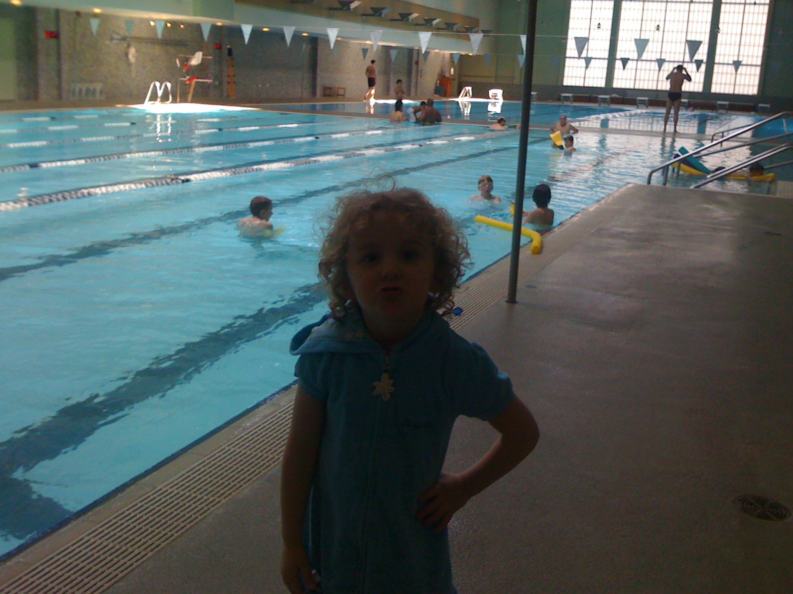 At the Bellevue Club Pool