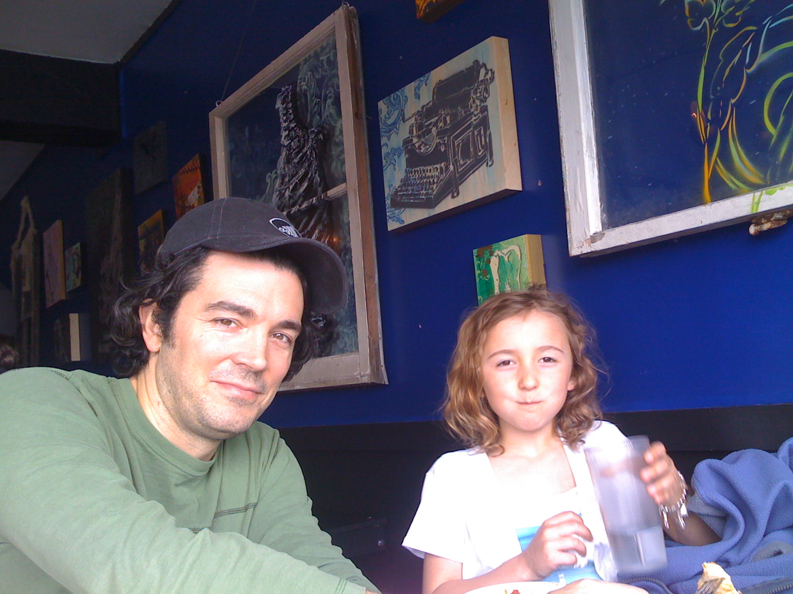 at the Vegan restaurant Squid & Ink
