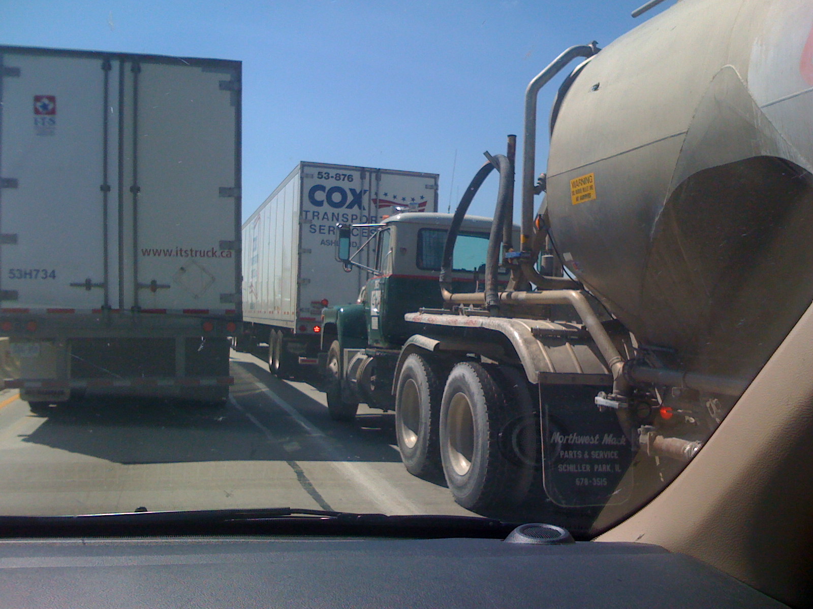 The trucks in Chicago