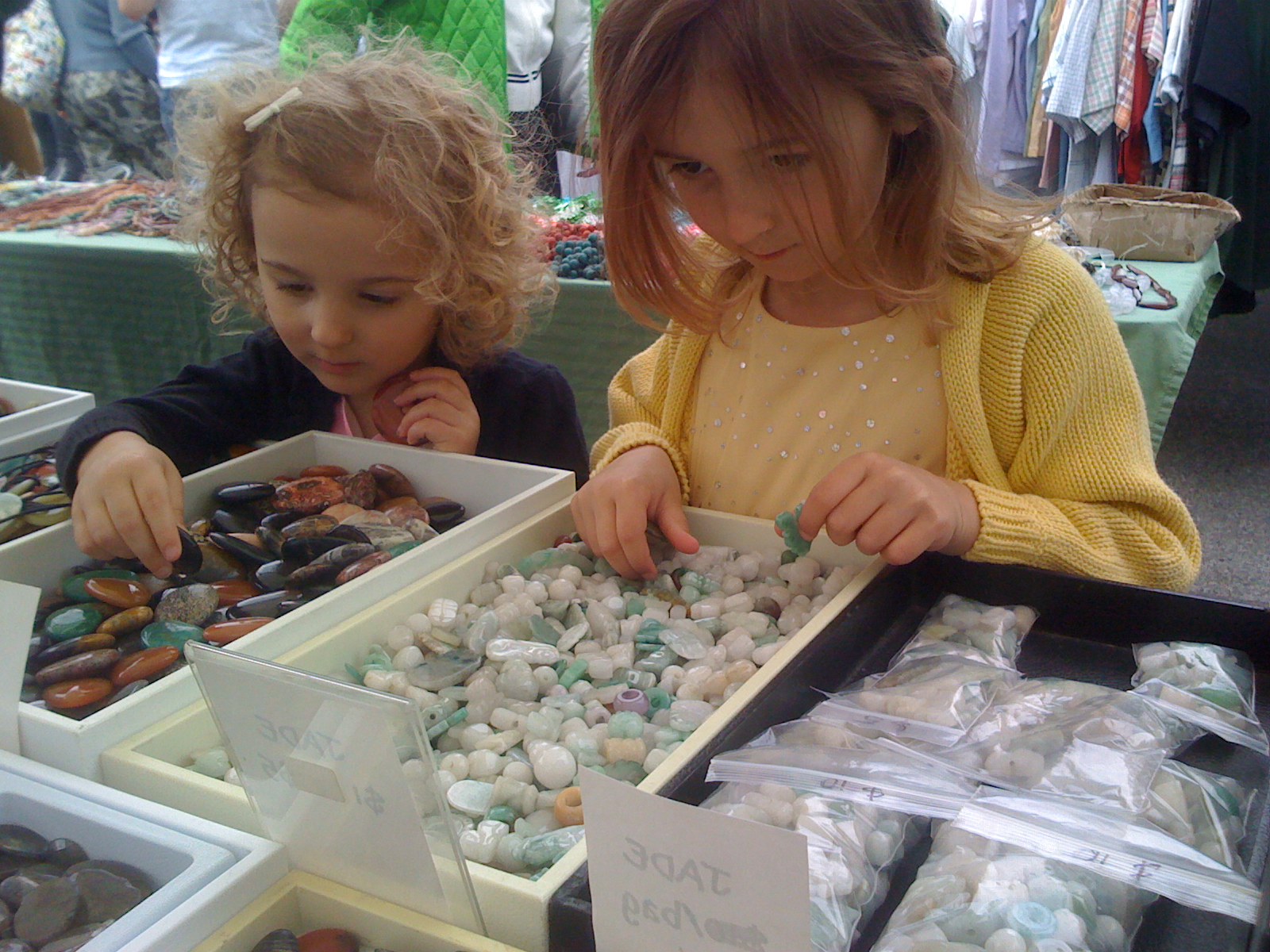 Shopping at Fremont Market