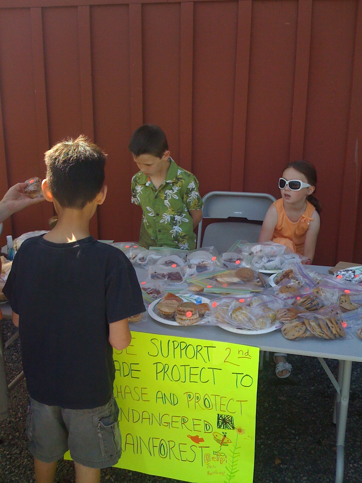 2nd Grade Bake Sale