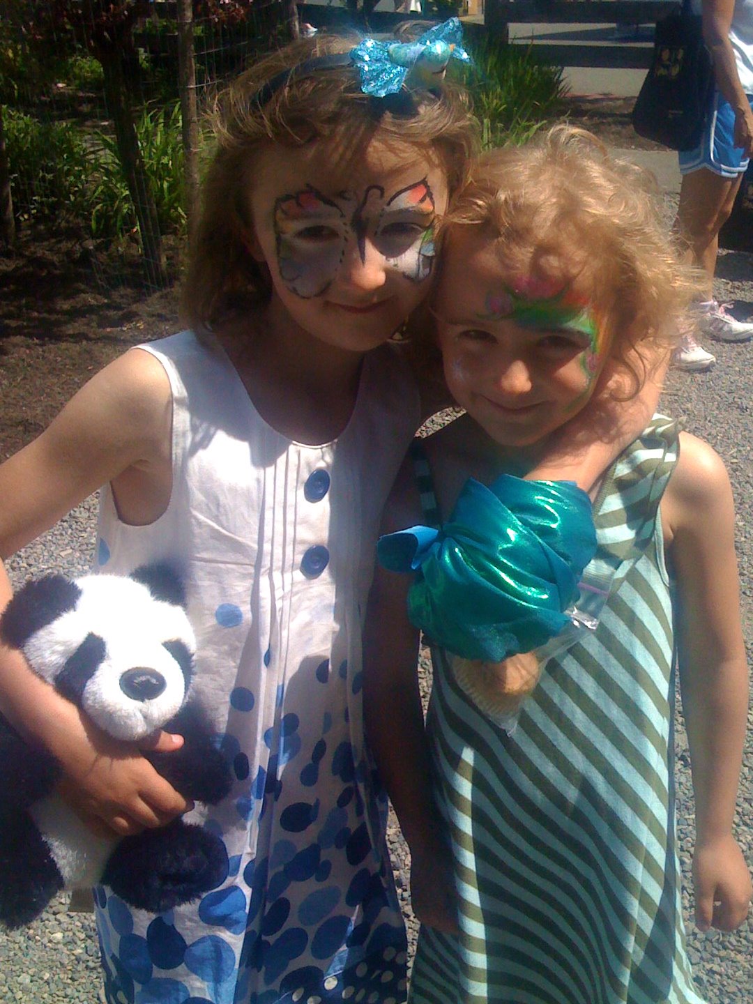 Deal with the face painter