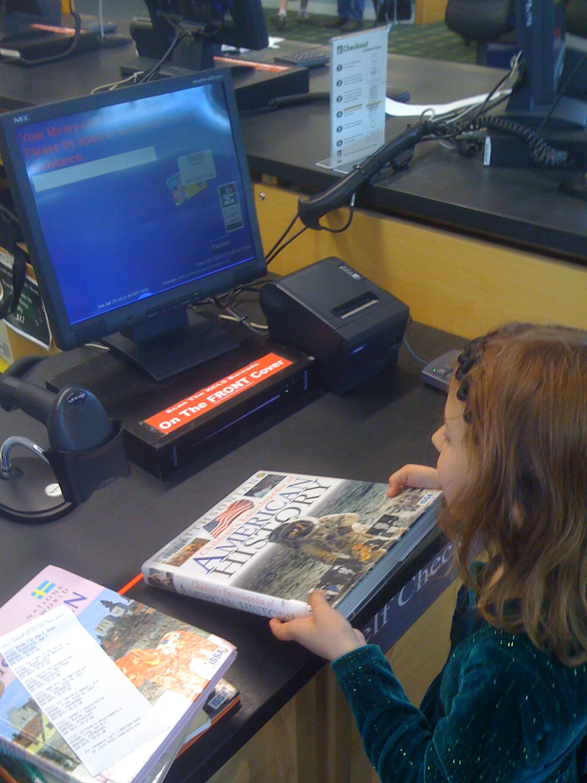 Library visit