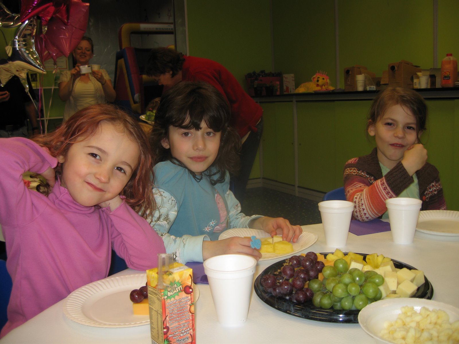 Monti with her friends Knicole and Milena