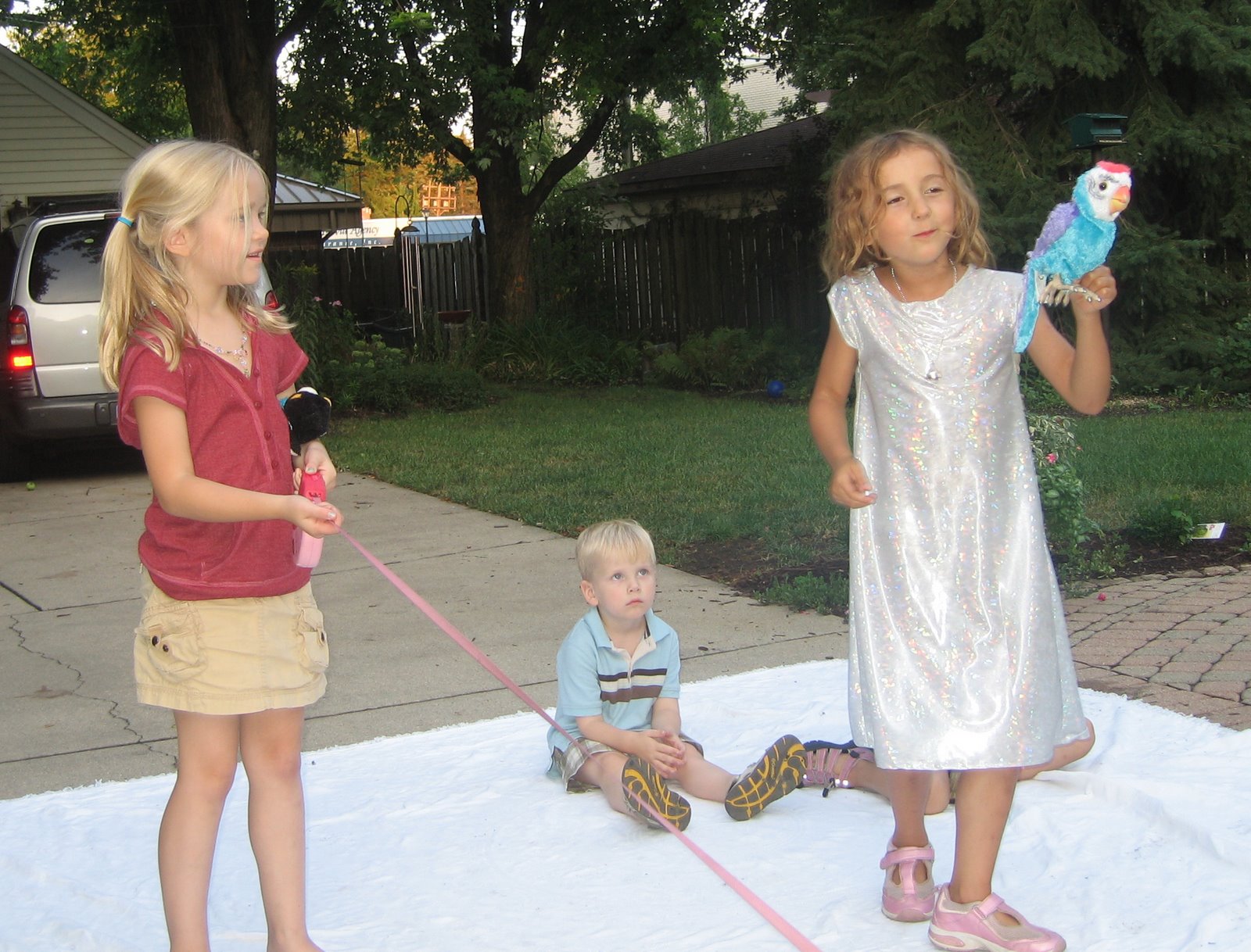 An outdoor performance