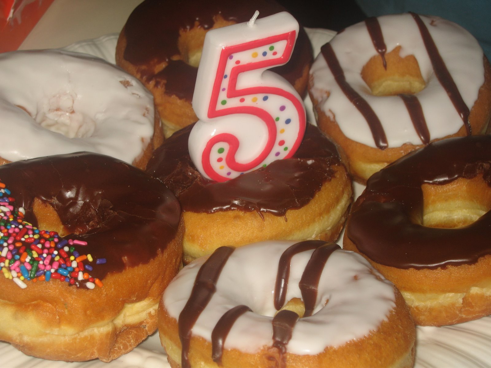 Dahlia’s birthday donuts