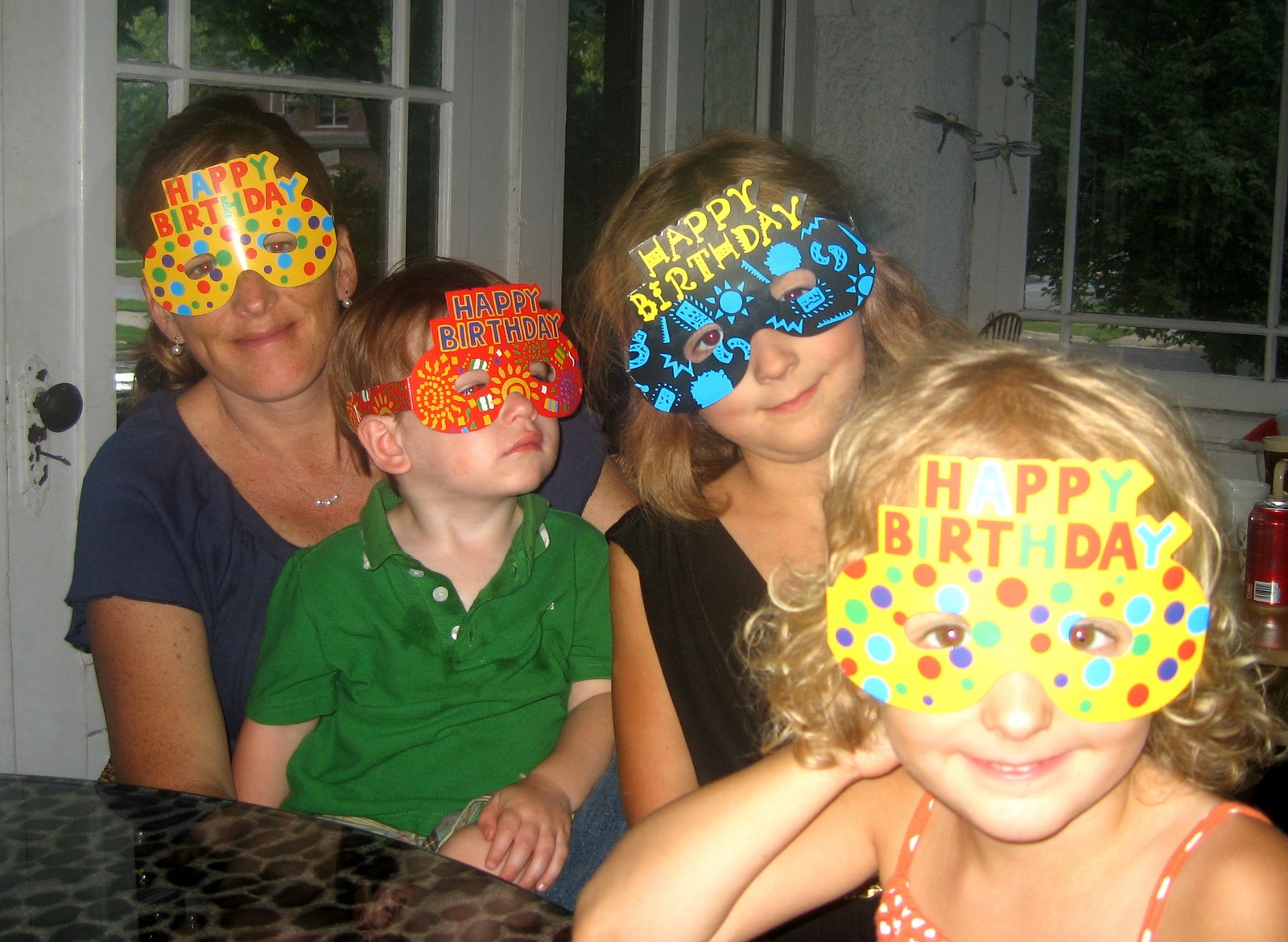 Birthday masks