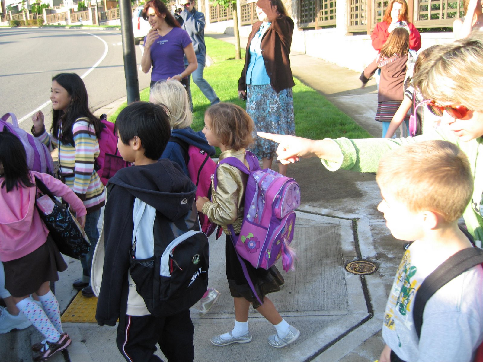 Monti’s first day of second grade