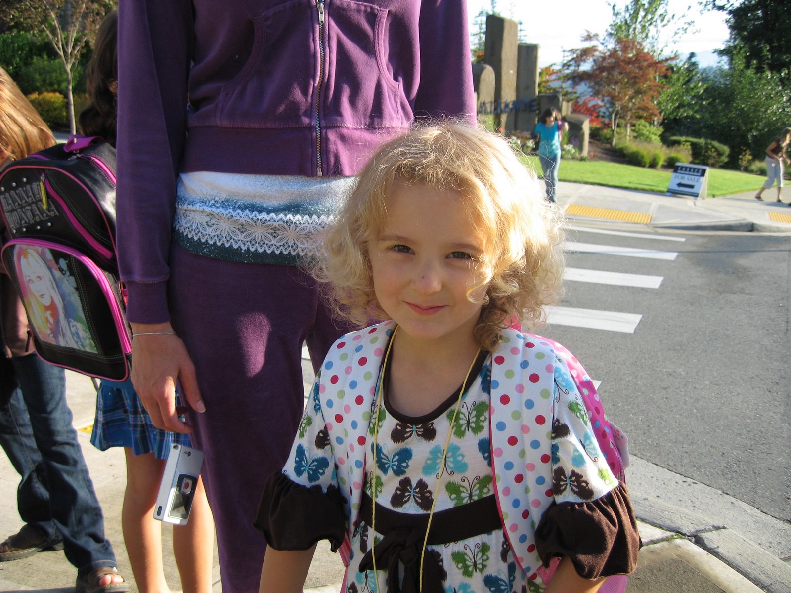 Dahlia’s first day of kindergarten