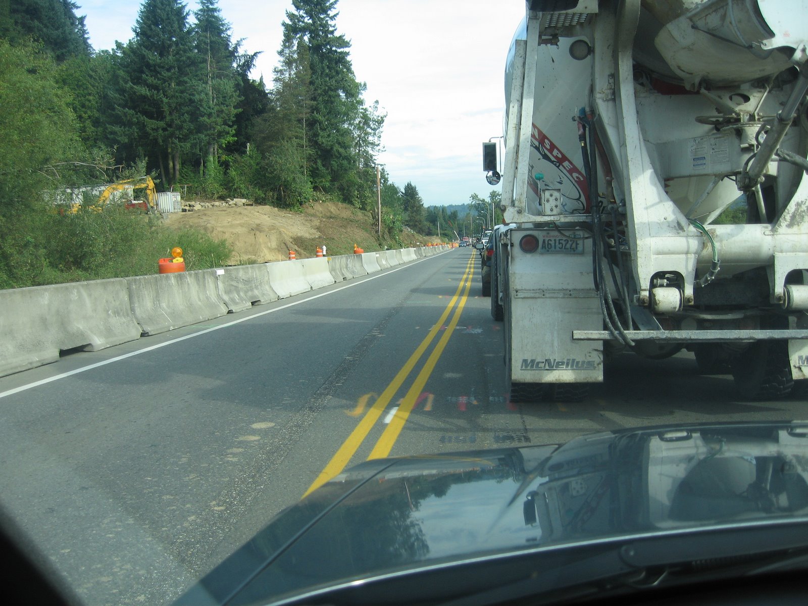 Traffic near Talus