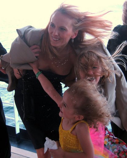 Windy on the ship