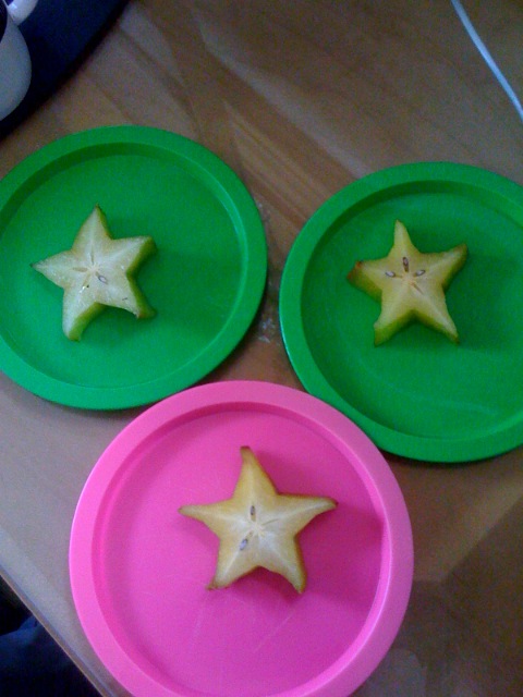Tried some star fruit